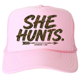 SHE HUNTS. Trucker - Genesis 1:28