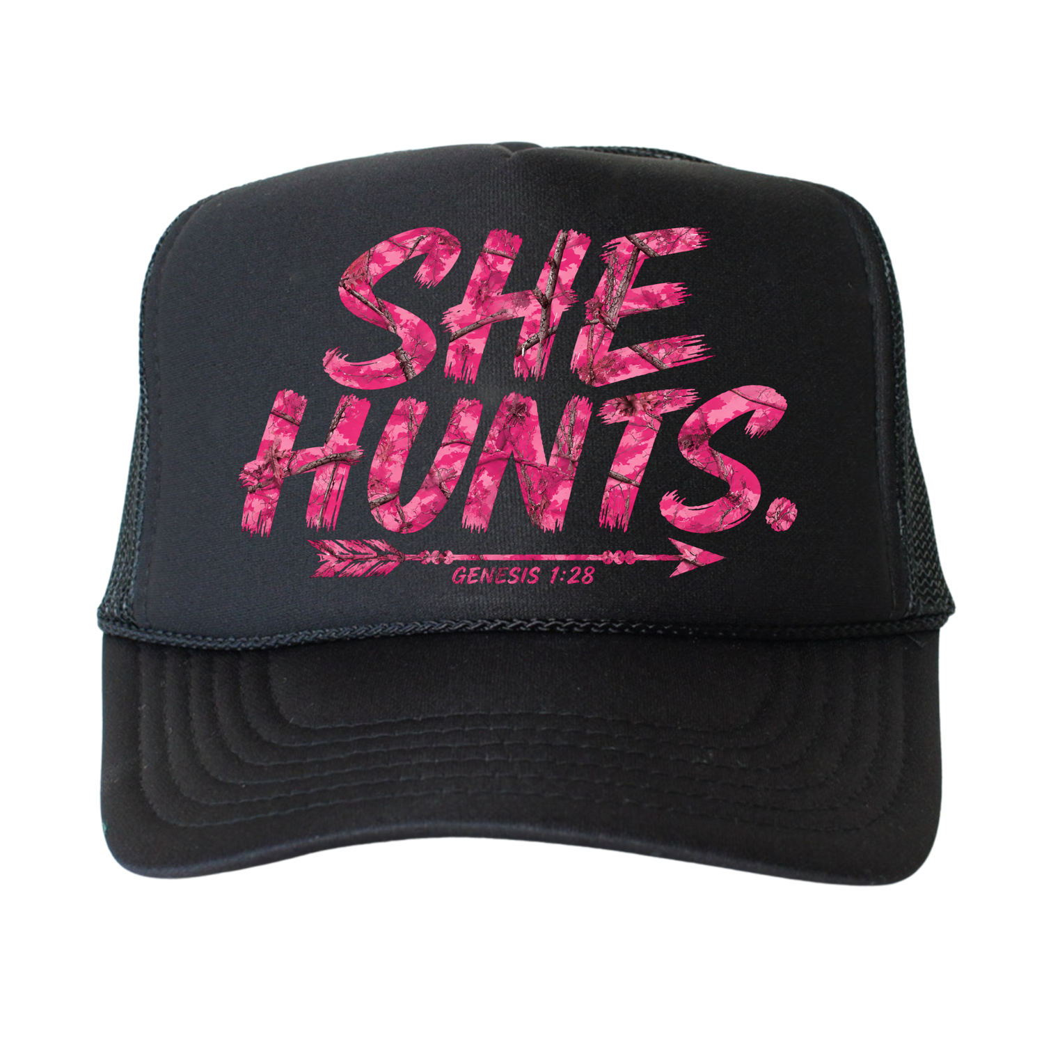 SHE HUNTS. Trucker - Genesis 1:28