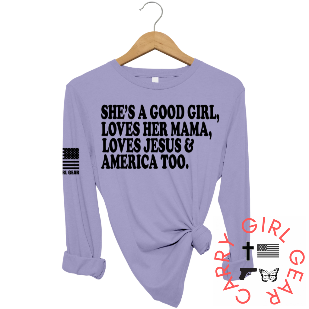 SHE'S A GOOD GIRL Long Sleeve