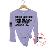 SHE'S A GOOD GIRL Long Sleeve