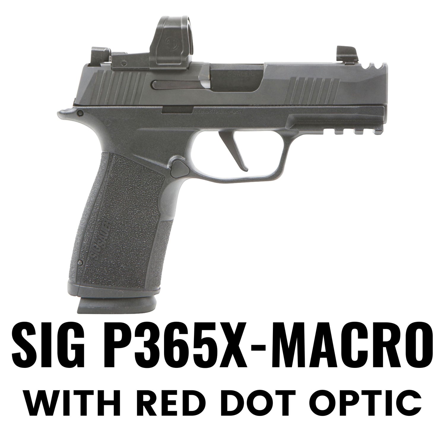 Sig P365-XMacro with Red Dot Optic Flashbang Bra Holster