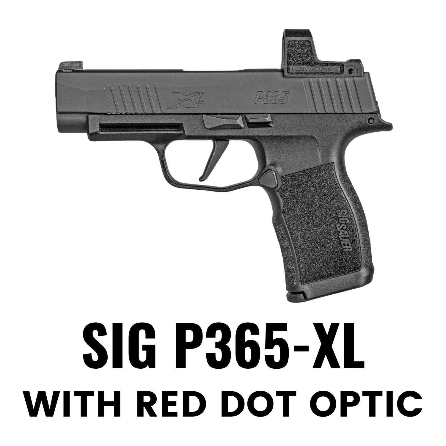 Sig P365-XL with Red Dot Optic Flashbang Bra Holster