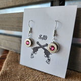 Headstamp Dangle Earrings