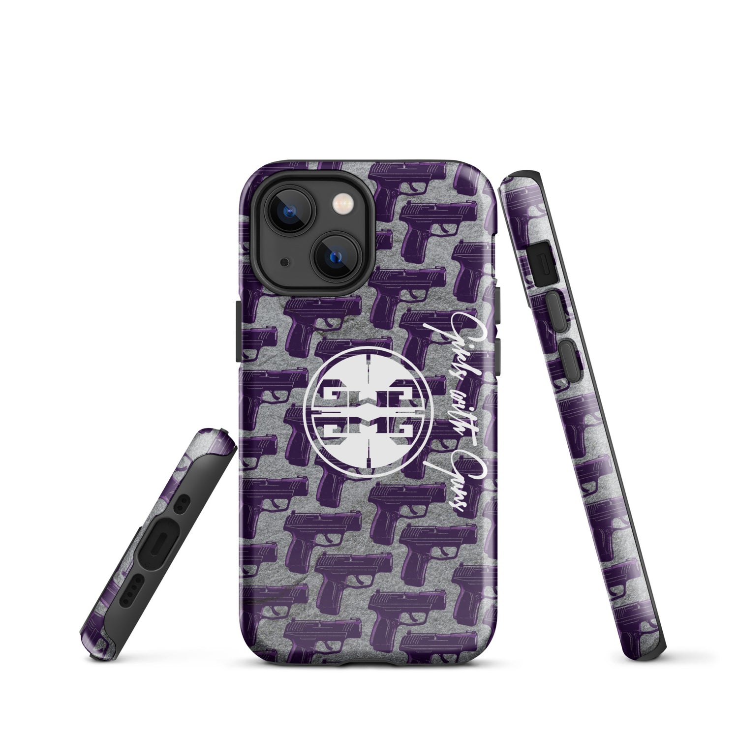 Purple Haze Pistol Palooza Tough Case for iPhone®