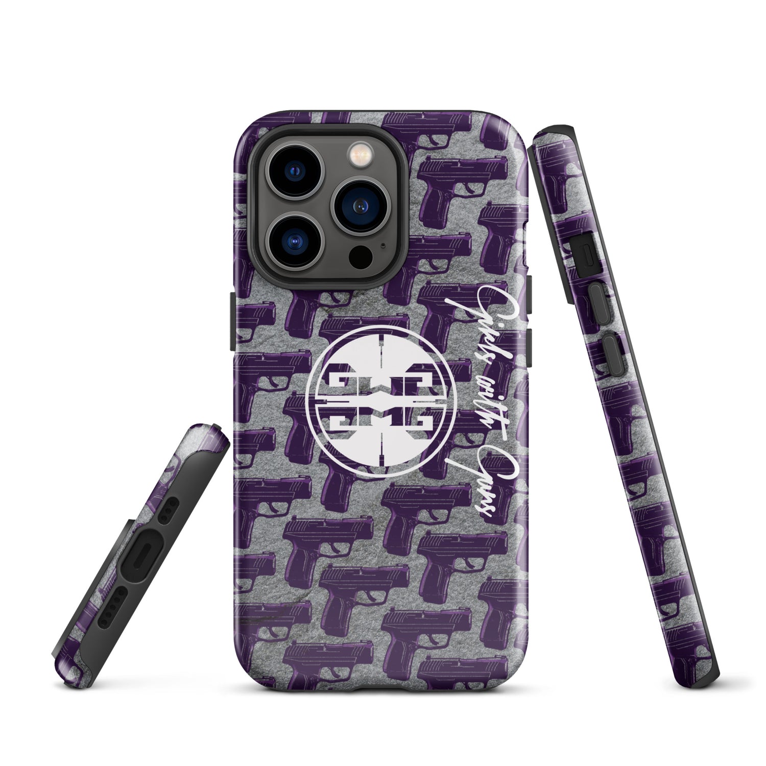 Purple Haze Pistol Palooza Tough Case for iPhone®