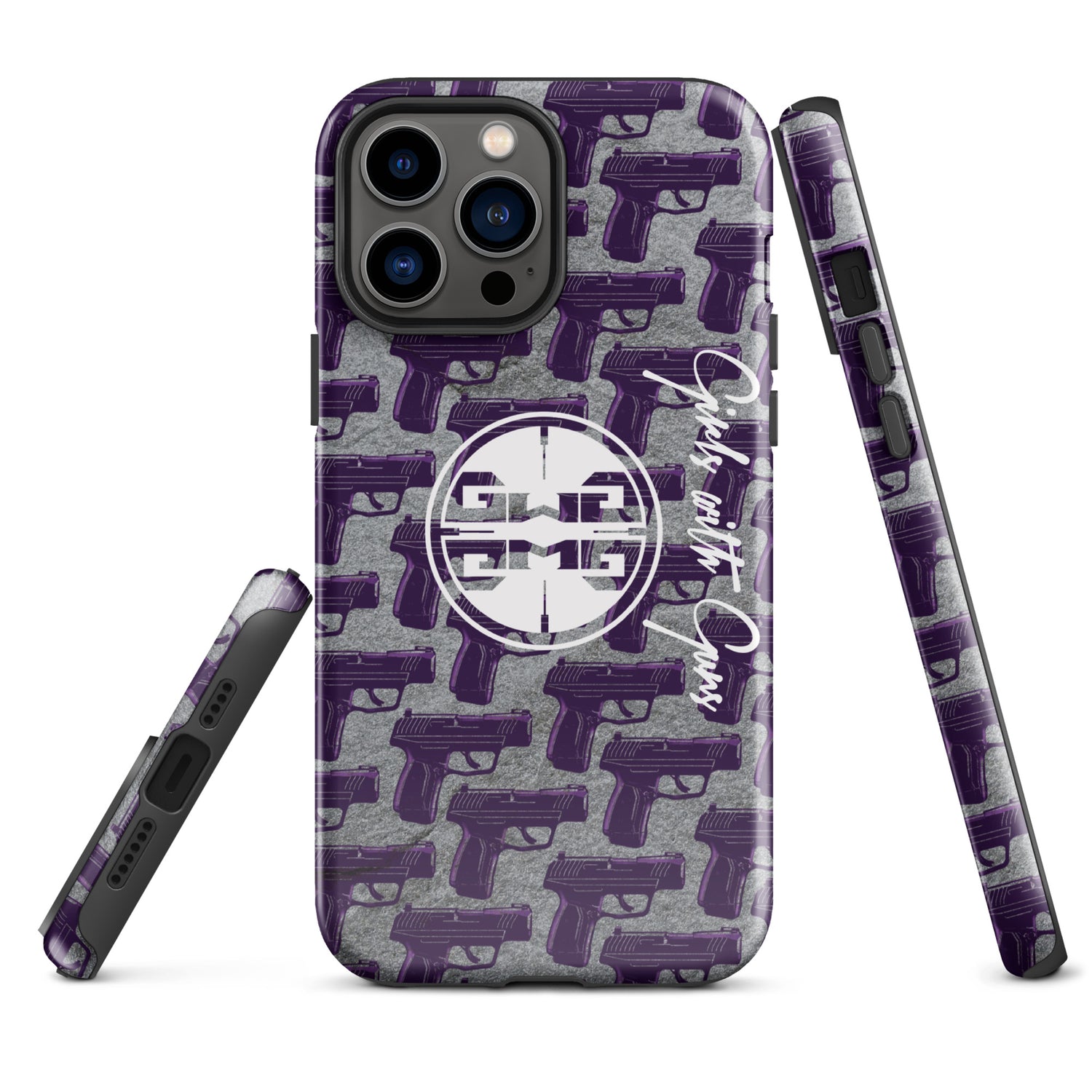 Purple Haze Pistol Palooza Tough Case for iPhone®