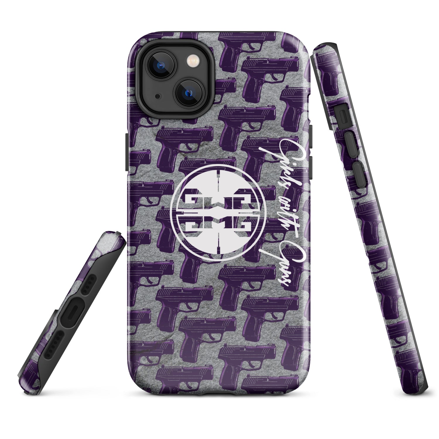 Purple Haze Pistol Palooza Tough Case for iPhone®