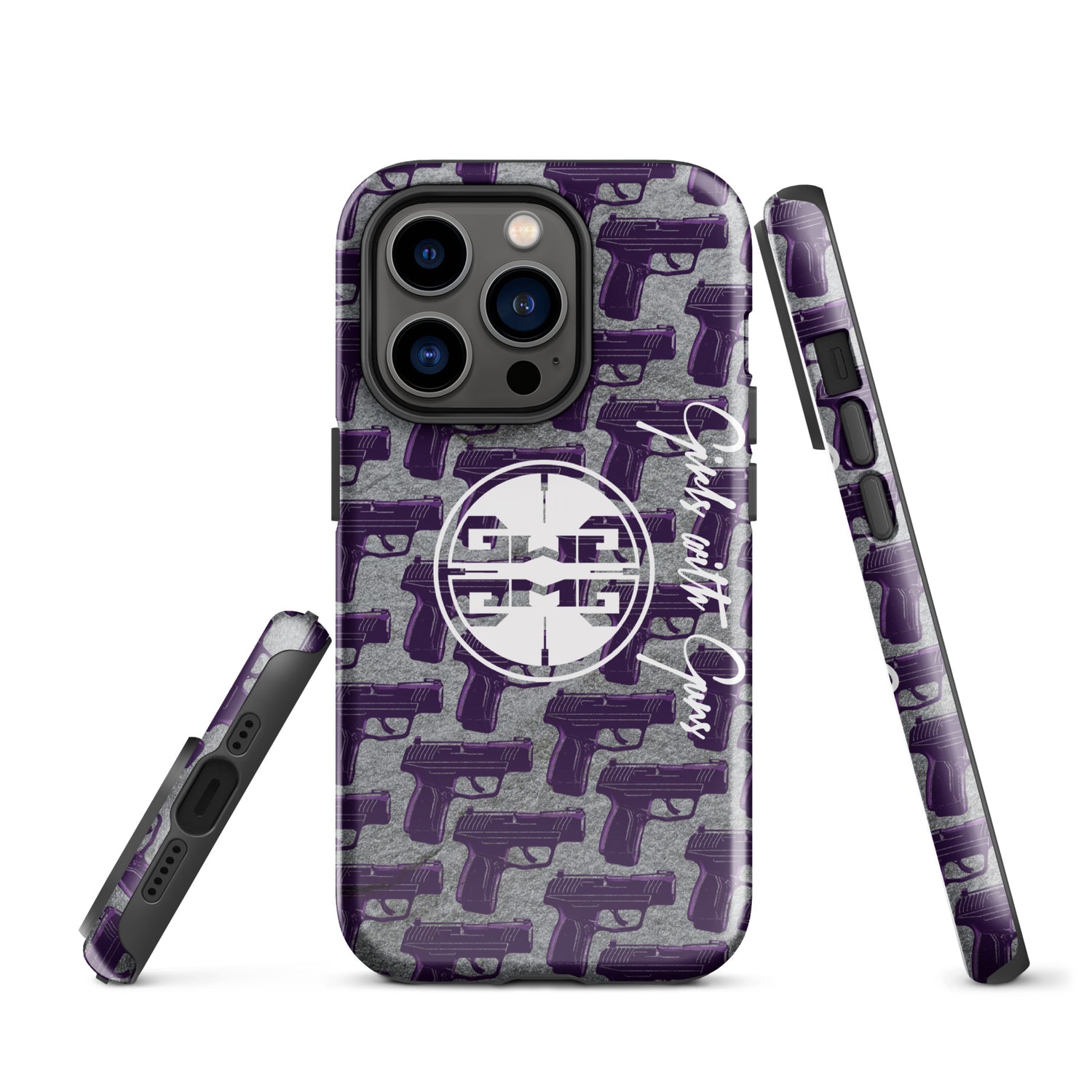 Purple Haze Pistol Palooza Tough Case for iPhone®