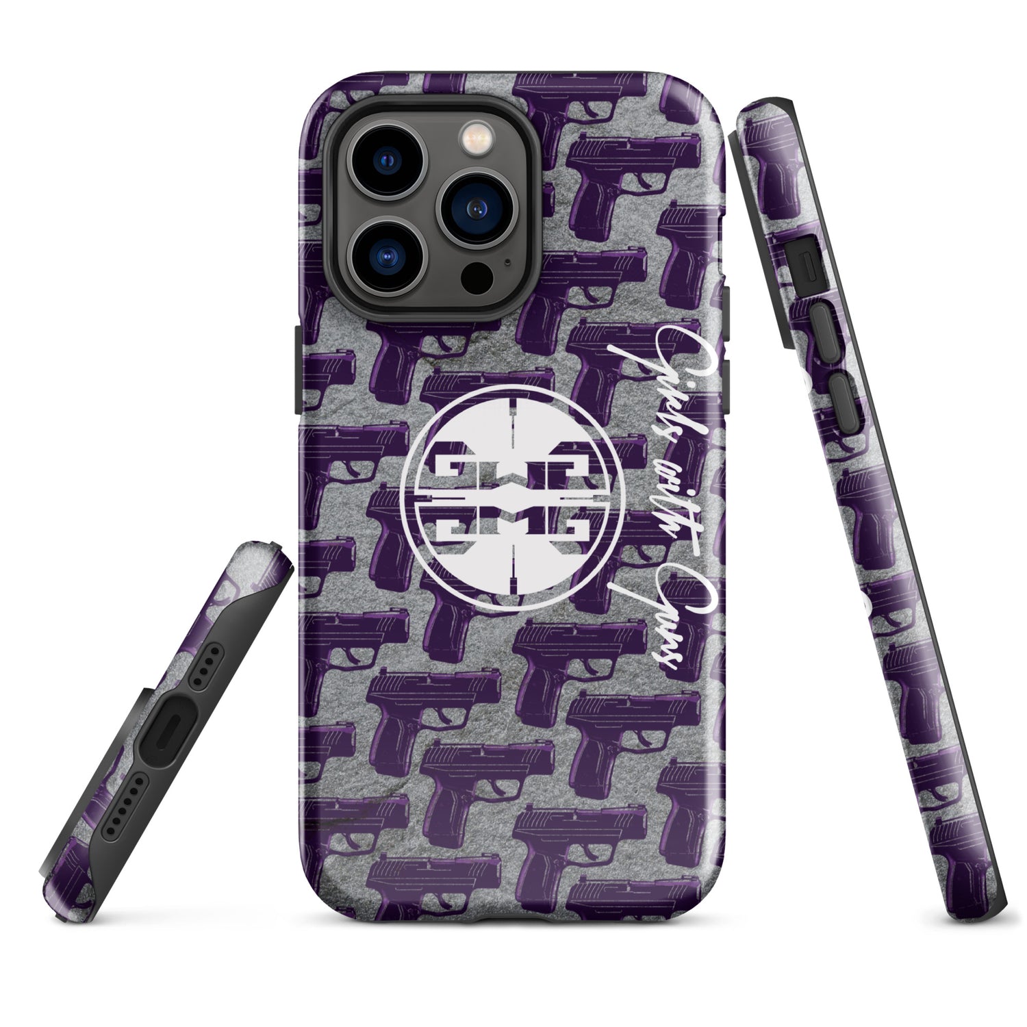 Purple Haze Pistol Palooza Tough Case for iPhone®