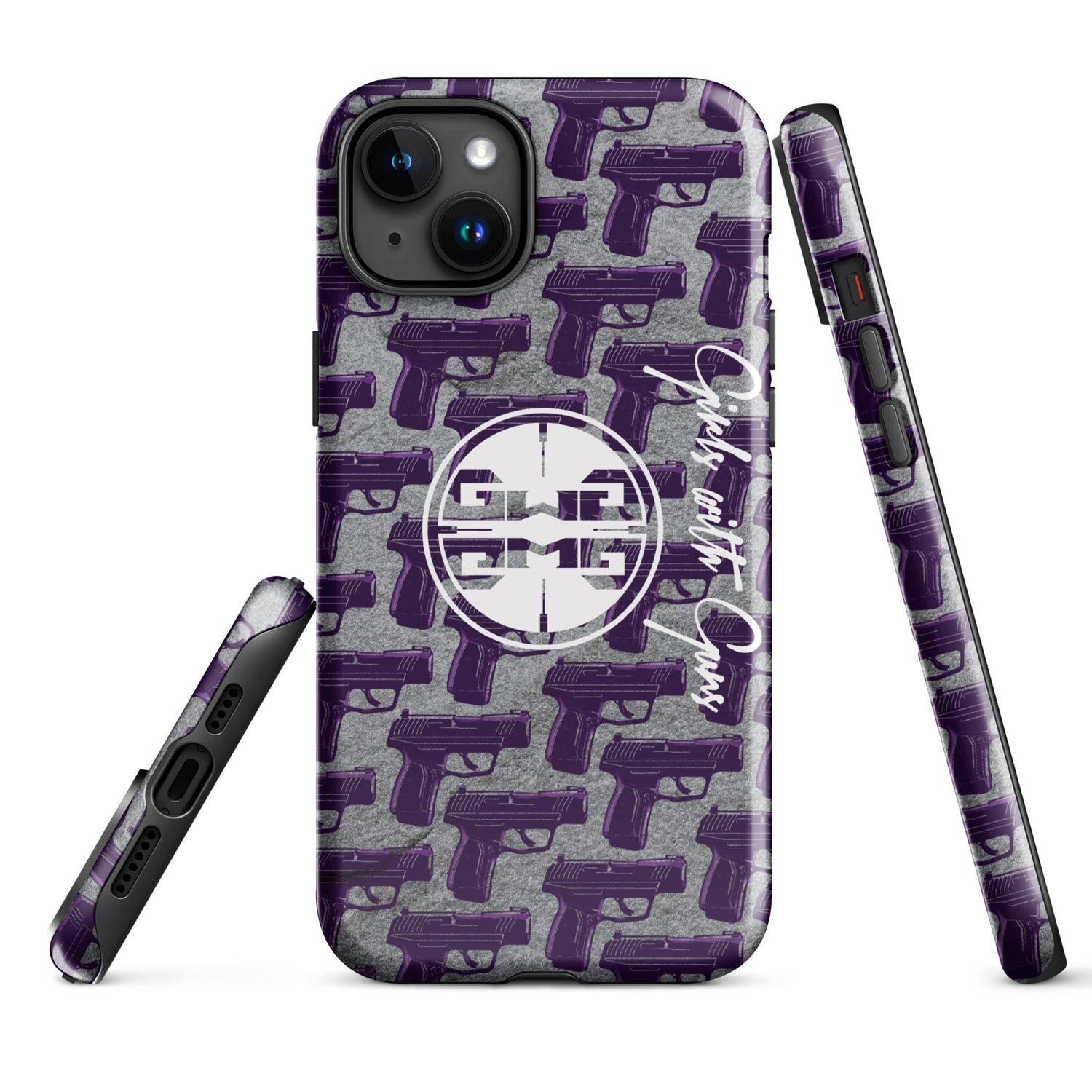 Purple Haze Pistol Palooza Tough Case for iPhone®