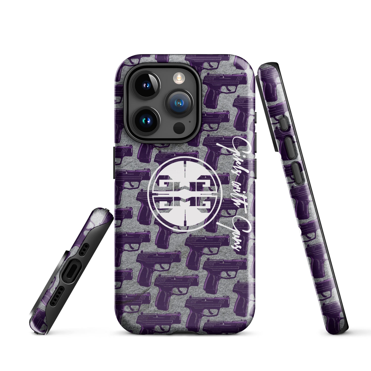 Purple Haze Pistol Palooza Tough Case for iPhone®