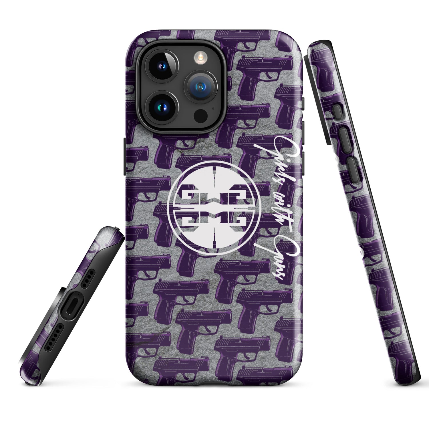 Purple Haze Pistol Palooza Tough Case for iPhone®