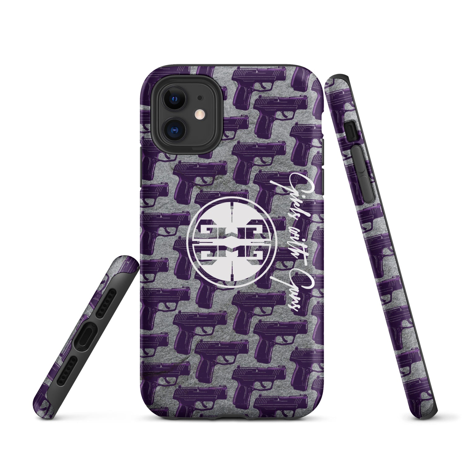 Purple Haze Pistol Palooza Tough Case for iPhone®