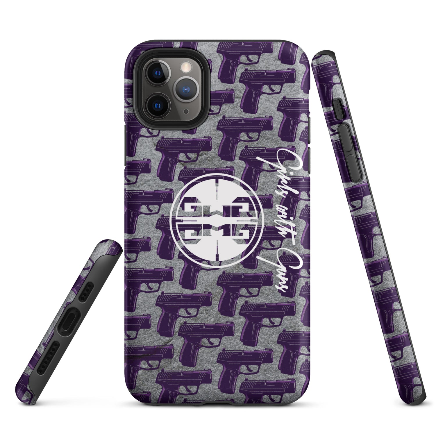 Purple Haze Pistol Palooza Tough Case for iPhone®