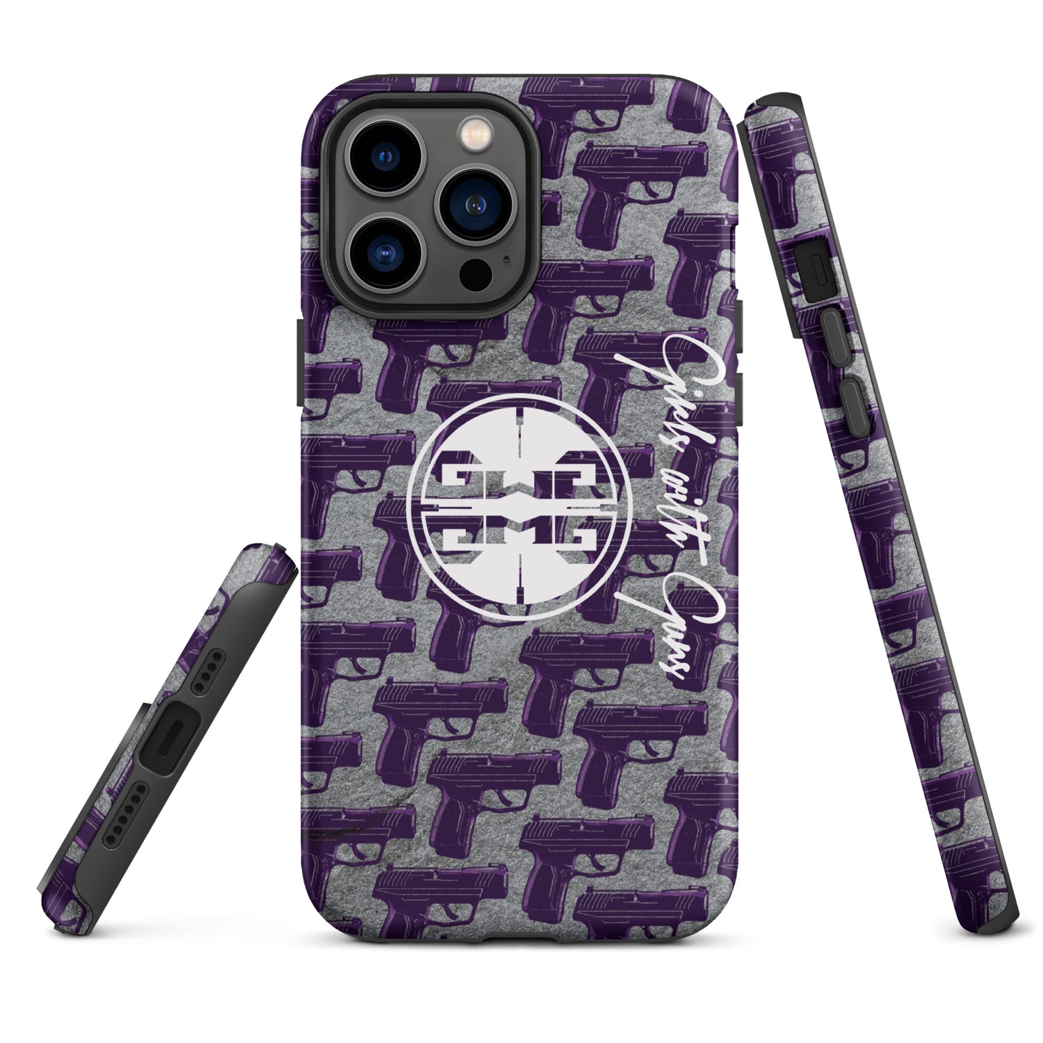 Purple Haze Pistol Palooza Tough Case for iPhone®