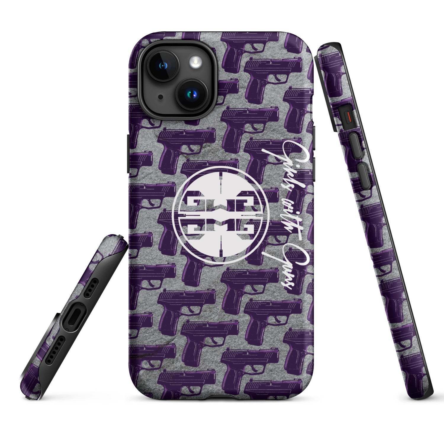 Purple Haze Pistol Palooza Tough Case for iPhone®