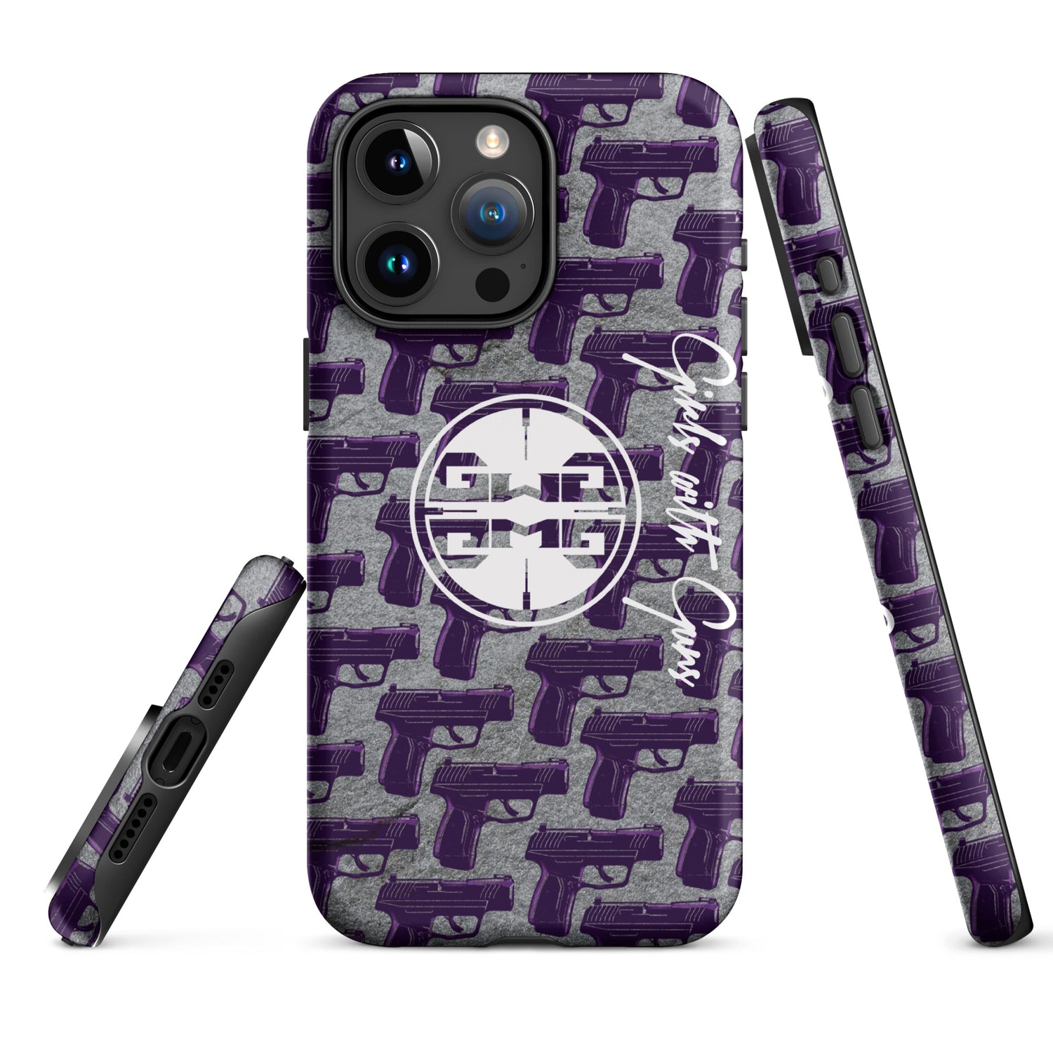 Purple Haze Pistol Palooza Tough Case for iPhone®