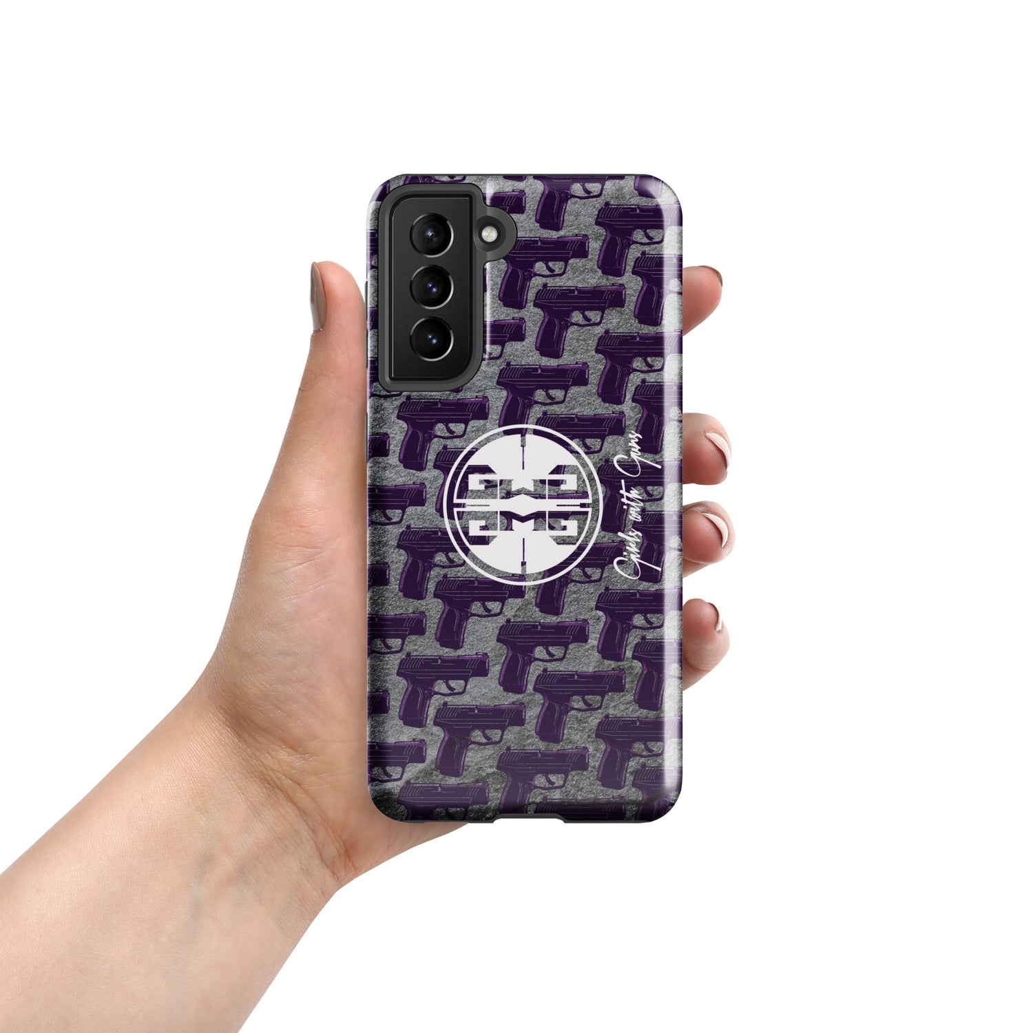 Purple Haze Pistol Palooza Tough Case for Samsung®