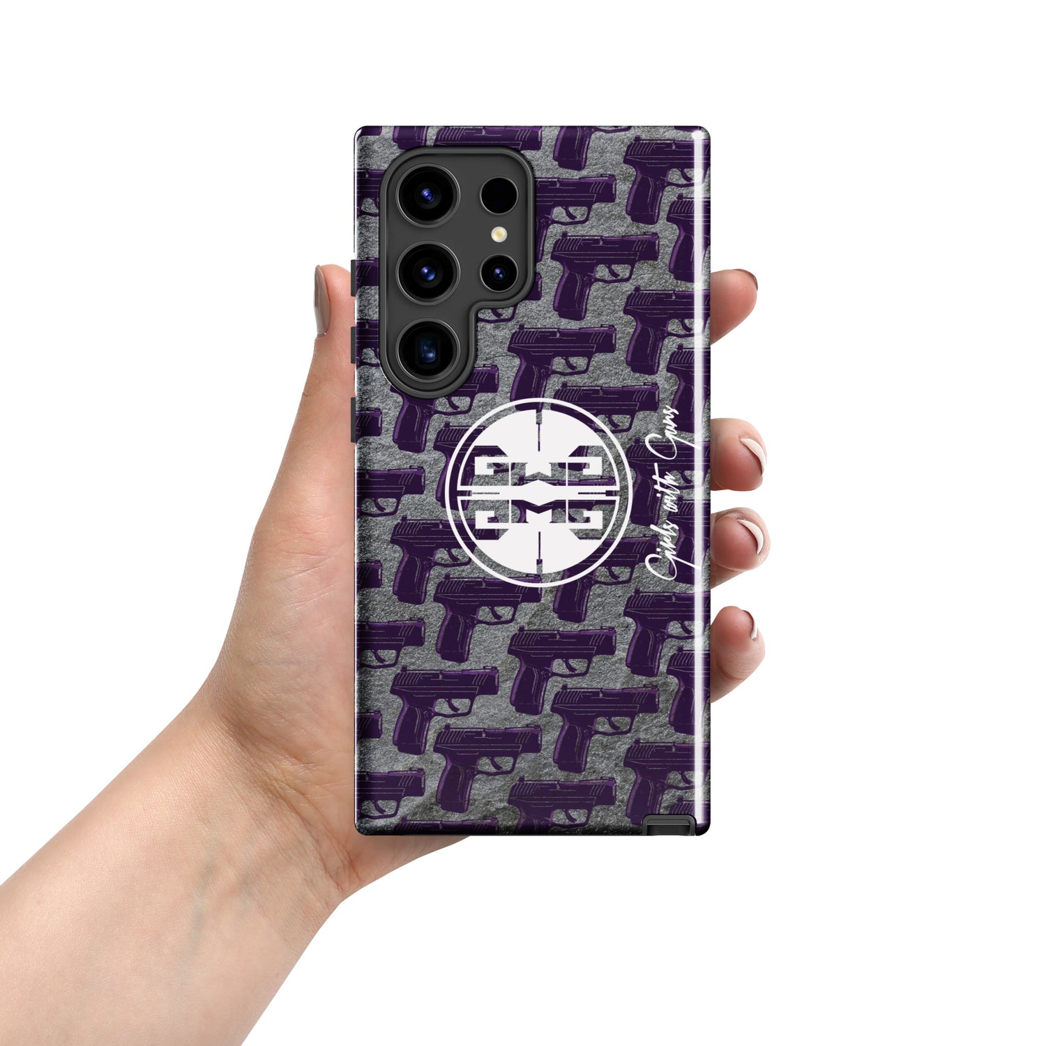 Purple Haze Pistol Palooza Tough Case for Samsung®