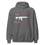 I use nail polish...for my front sights - Unisex Hoodie