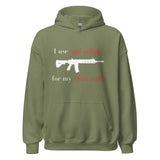 I use nail polish...for my front sights - Unisex Hoodie