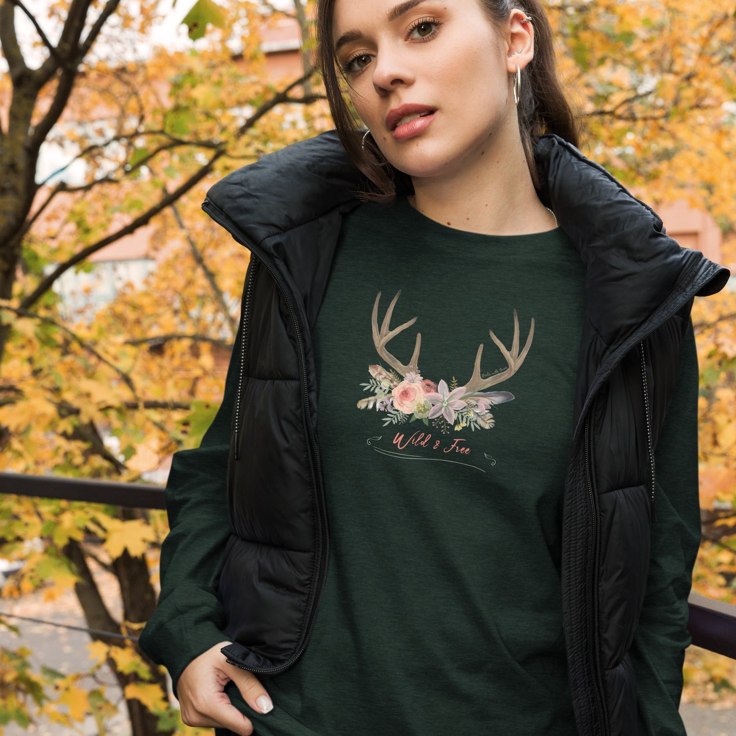 Wild And Free | Unisex Long Sleeve Tee