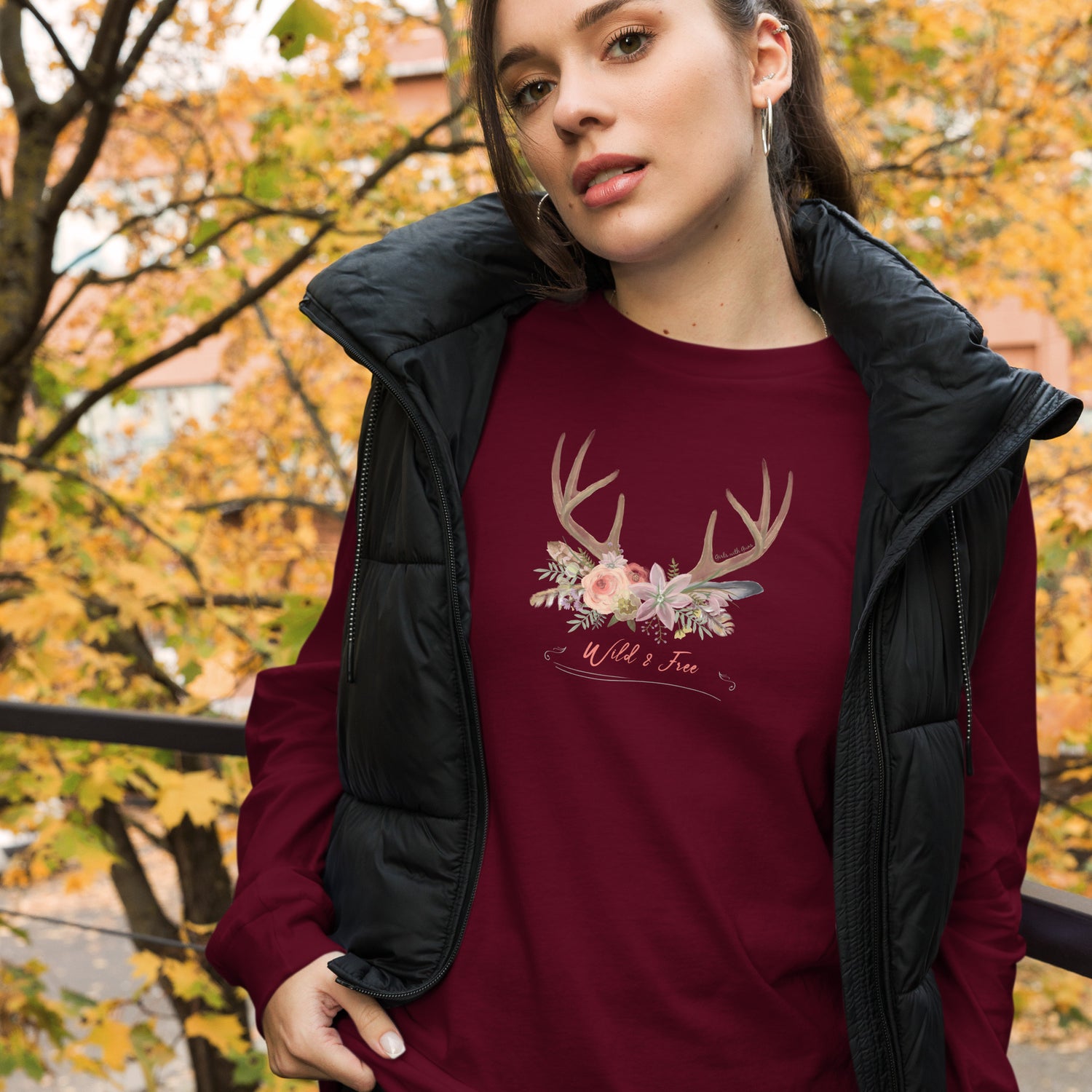 Wild And Free | Unisex Long Sleeve Tee