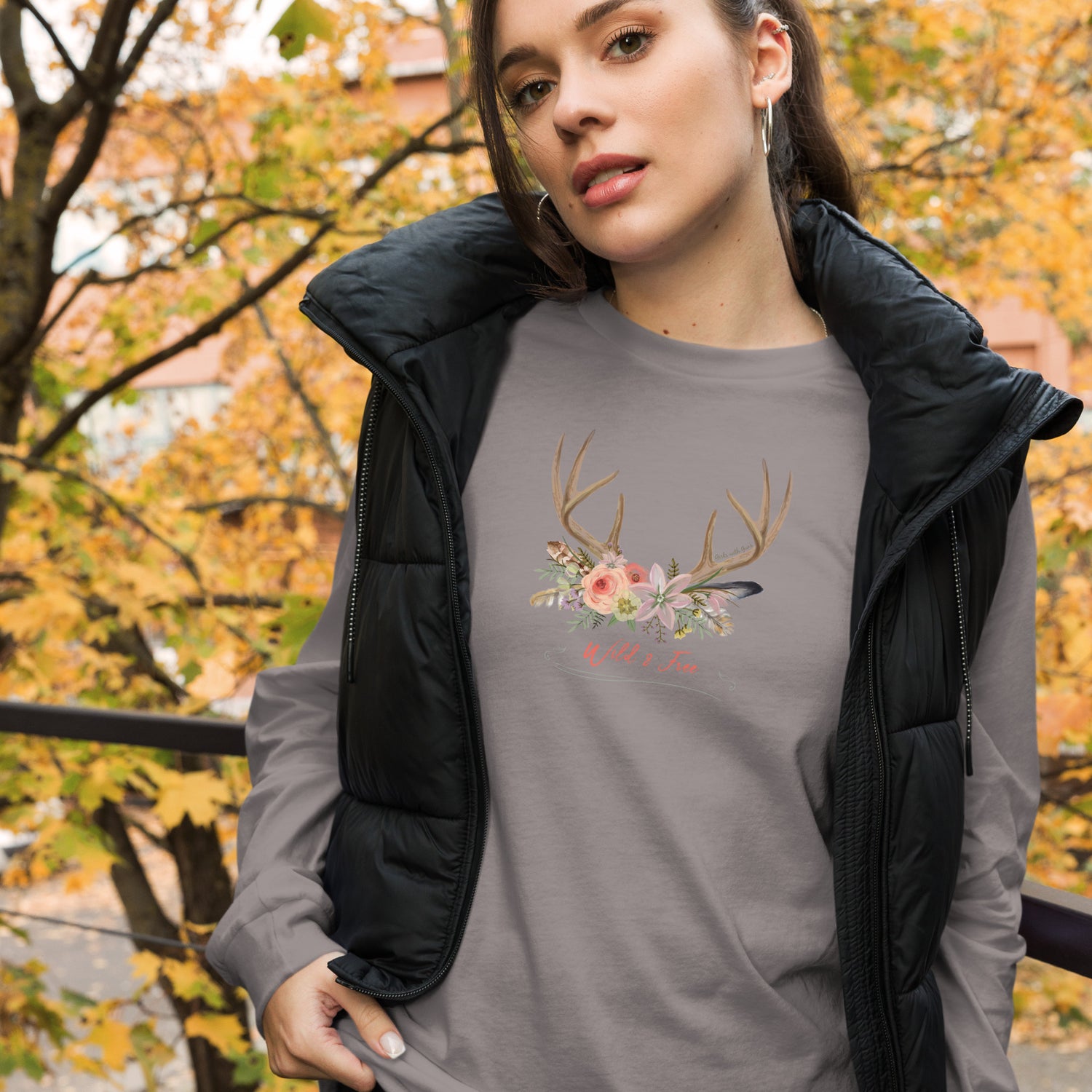 Wild And Free | Unisex Long Sleeve Tee