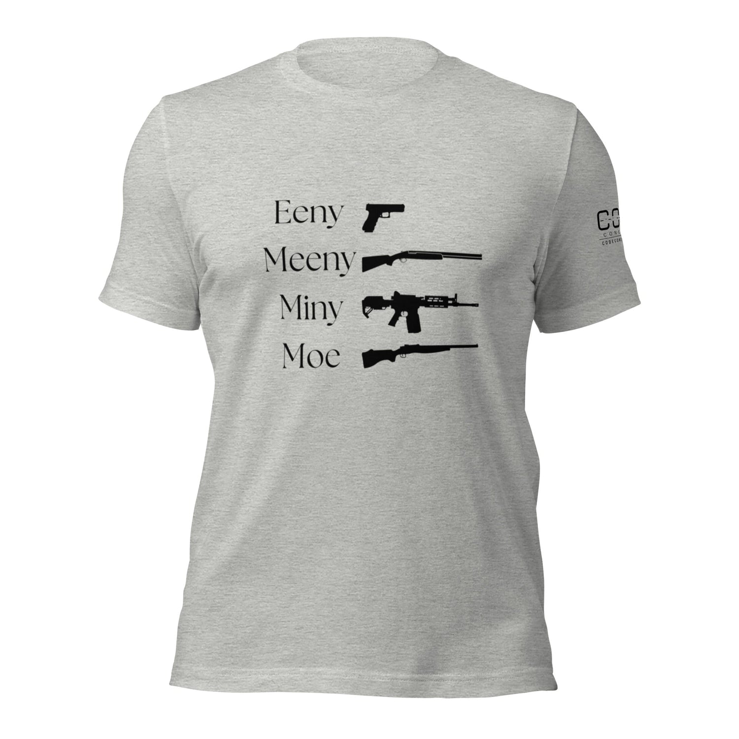 Eeny, Meeny, Miny, Moe - Unisex t-shirt - Light