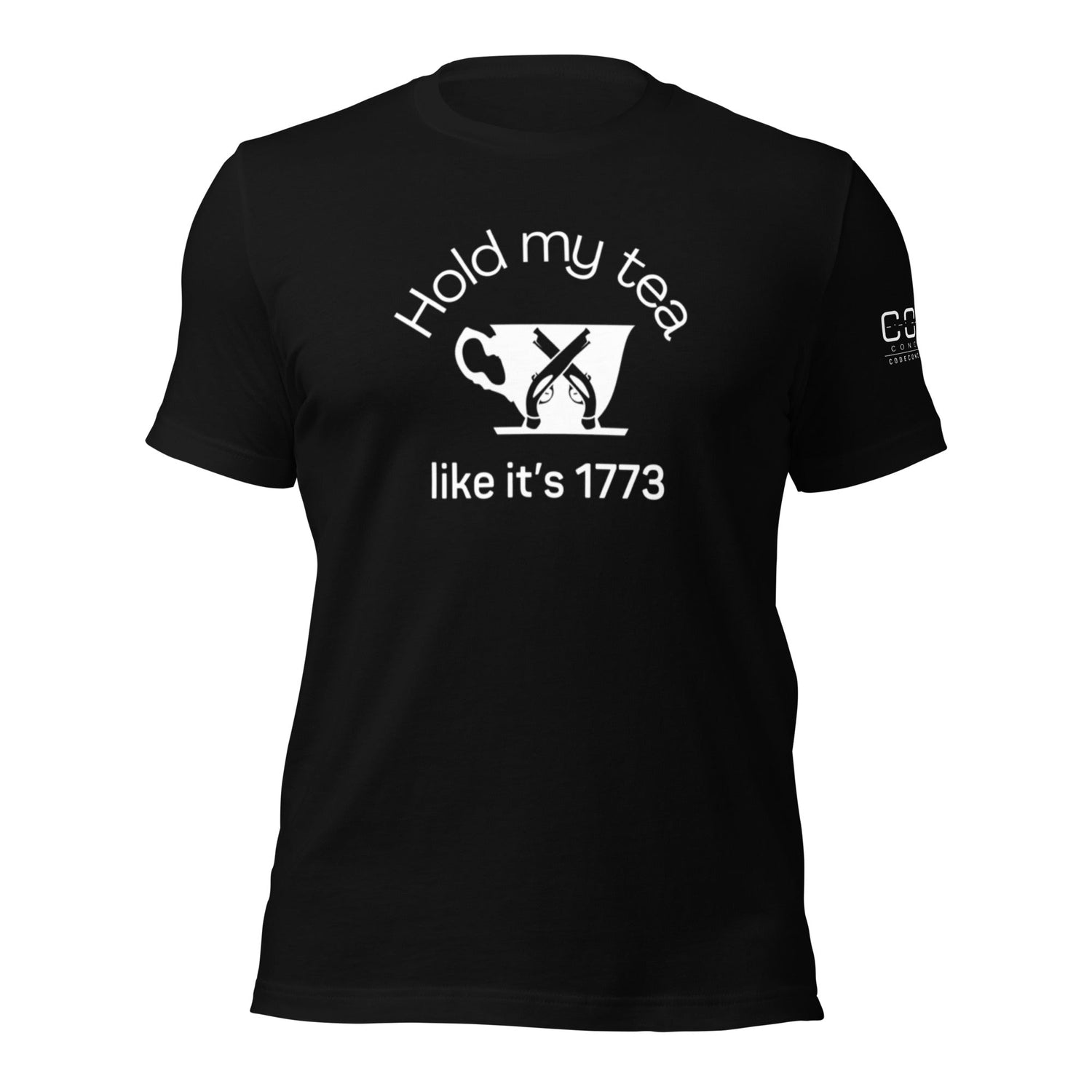 Hold my tea - Unisex t-shirt - Dark