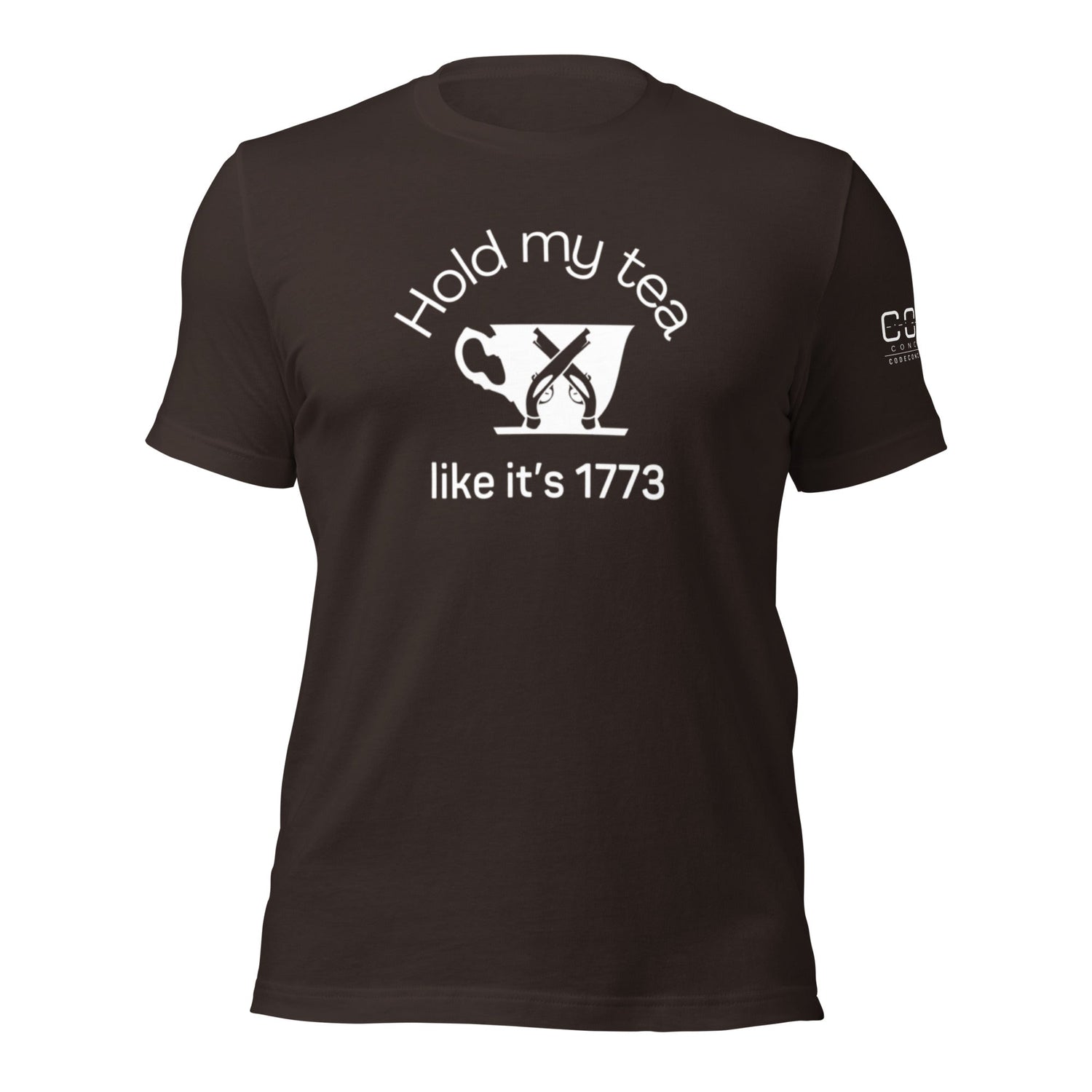 Hold my tea - Unisex t-shirt - Dark