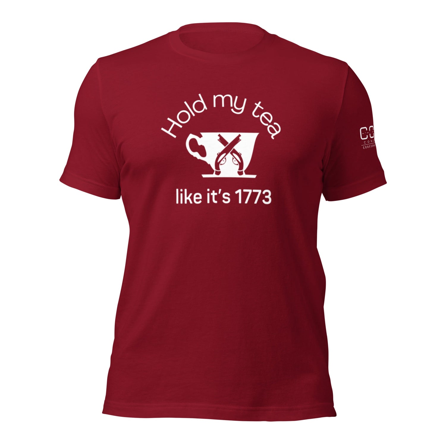 Hold my tea - Unisex t-shirt - Dark