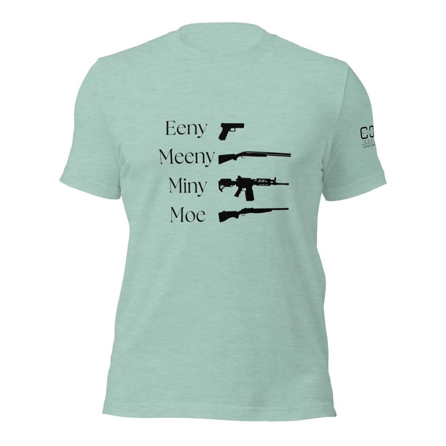 Eeny, Meeny, Miny, Moe - Unisex t-shirt - Light