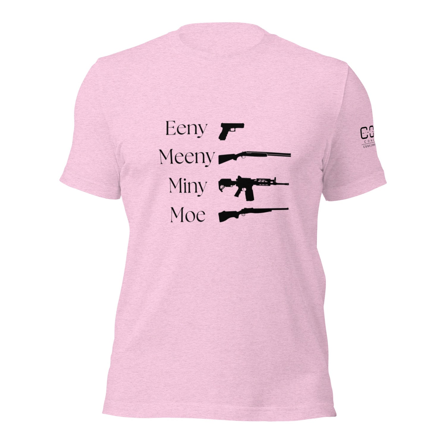 Eeny, Meeny, Miny, Moe - Unisex t-shirt - Light