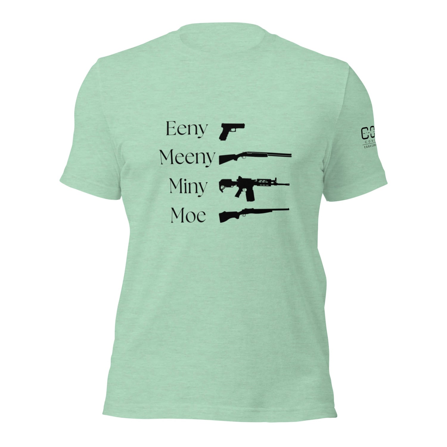 Eeny, Meeny, Miny, Moe - Unisex t-shirt - Light