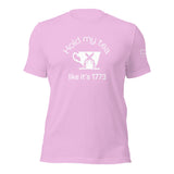 Hold my tea - Unisex t-shirt - Dark