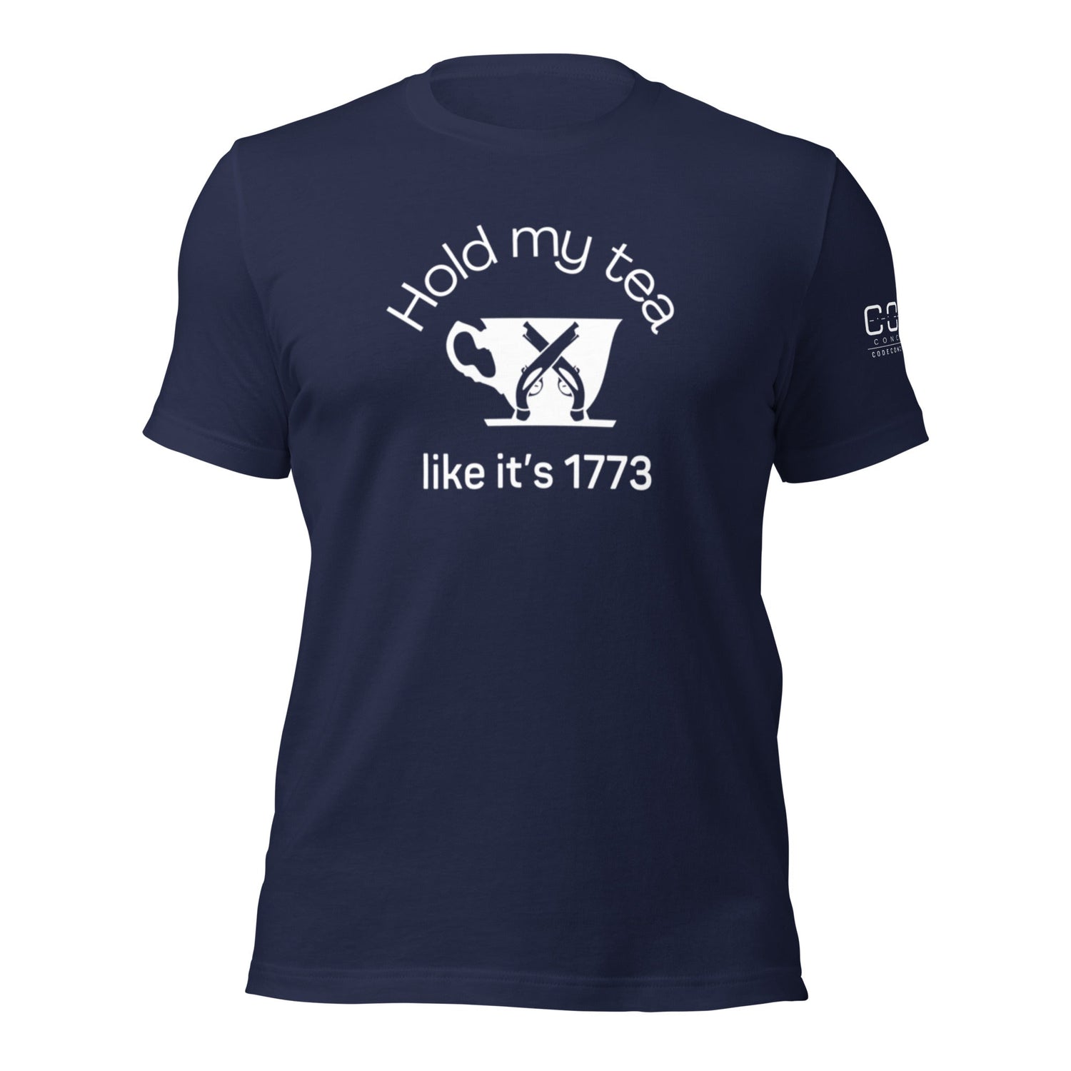 Hold my tea - Unisex t-shirt - Dark