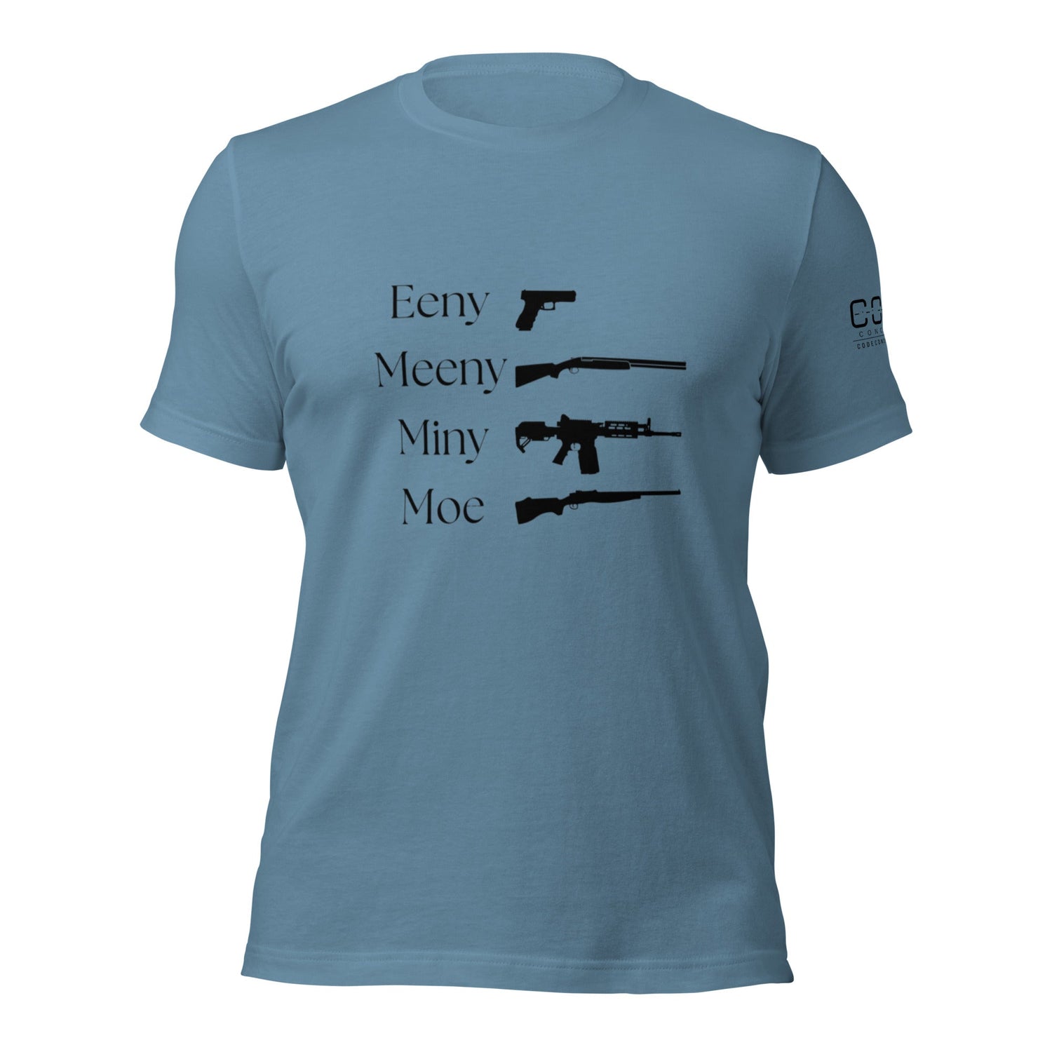 Eeny, Meeny, Miny, Moe - Unisex t-shirt - Light