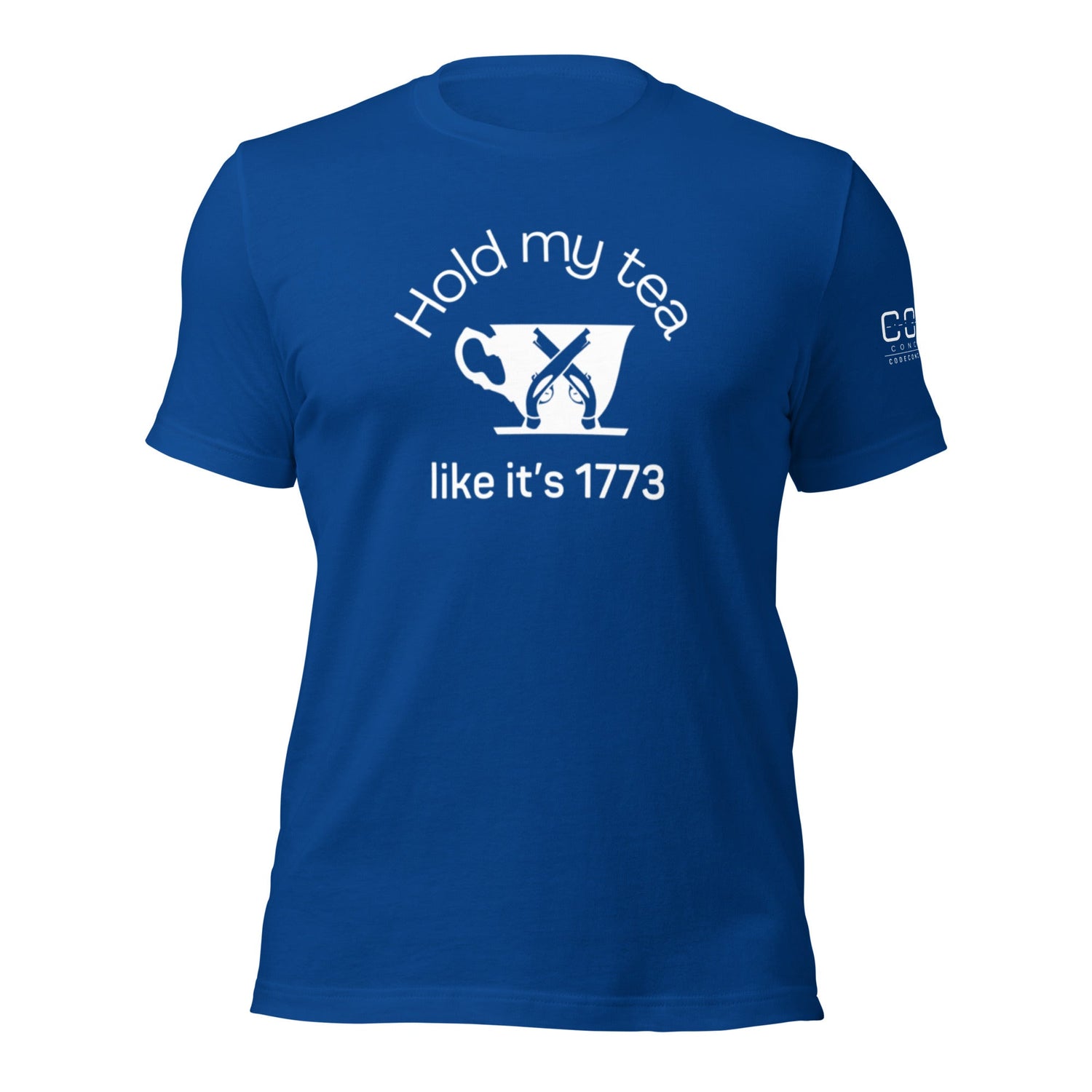 Hold my tea - Unisex t-shirt - Dark