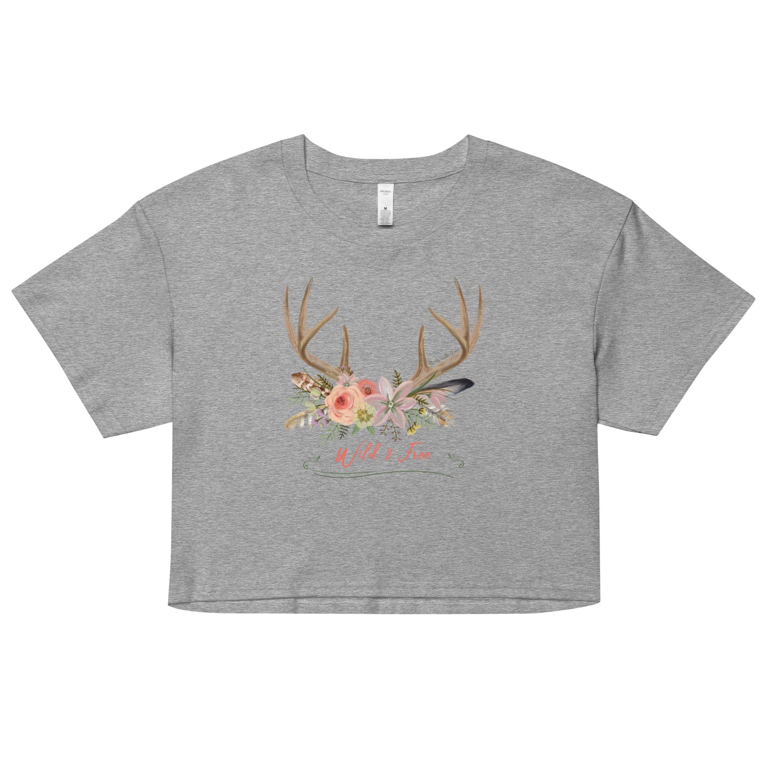 Wild And Free | Women’s Crop Top