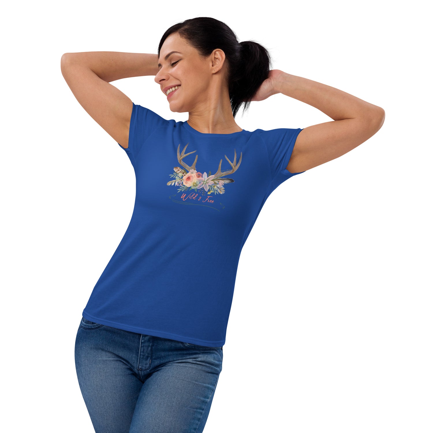 Wild And Free | Women's Fashion Fit Tee