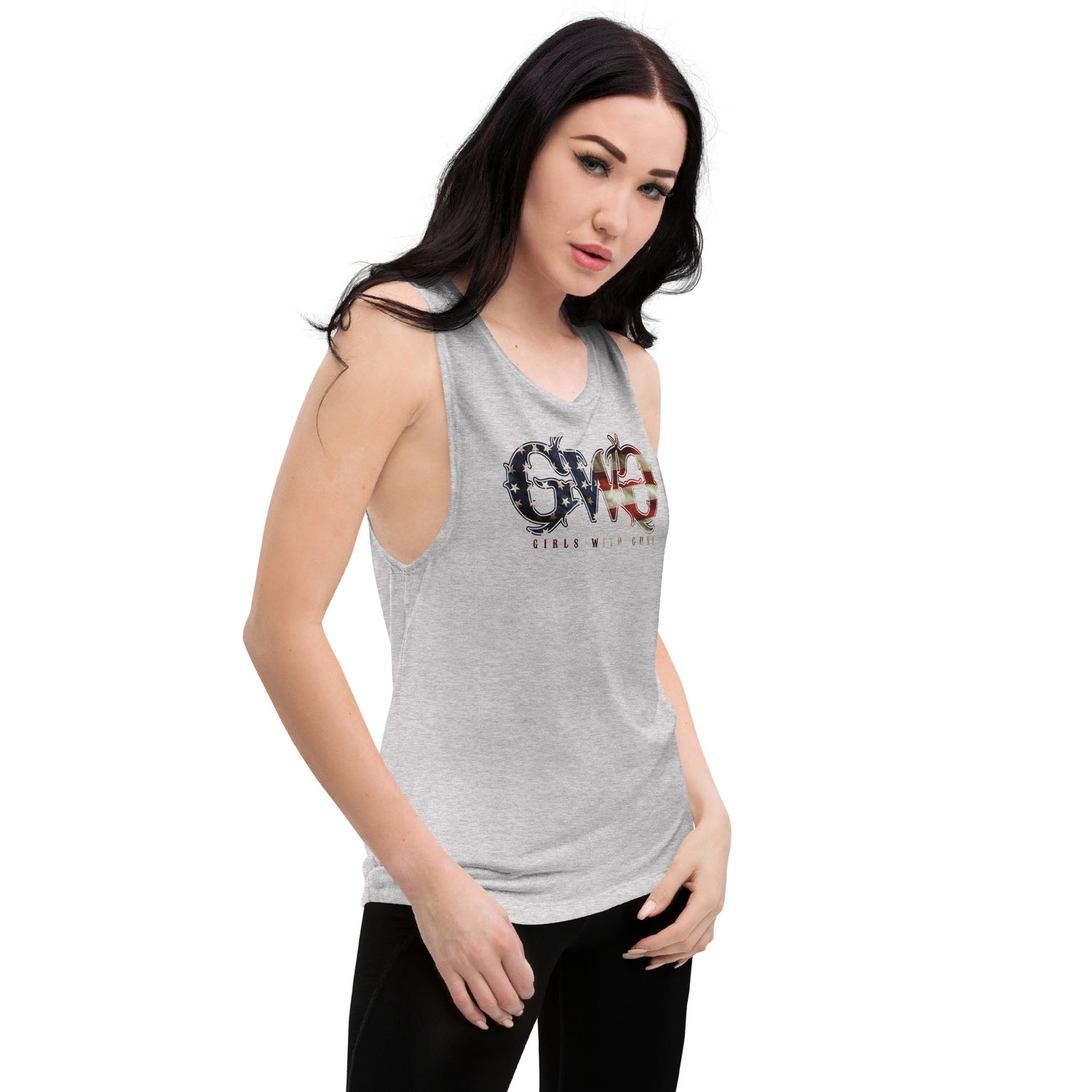 Patriotic Logo Tank | Ladies’ Relaxed Fit