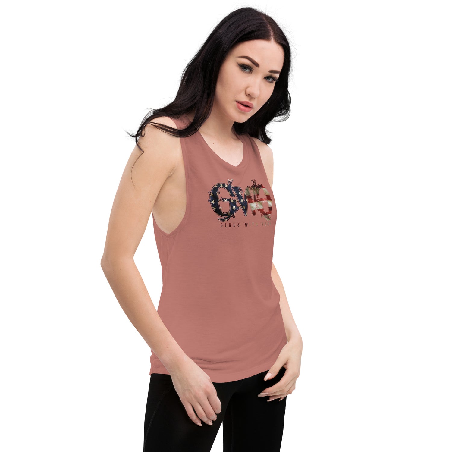 Patriotic Logo Tank | Ladies’ Relaxed Fit