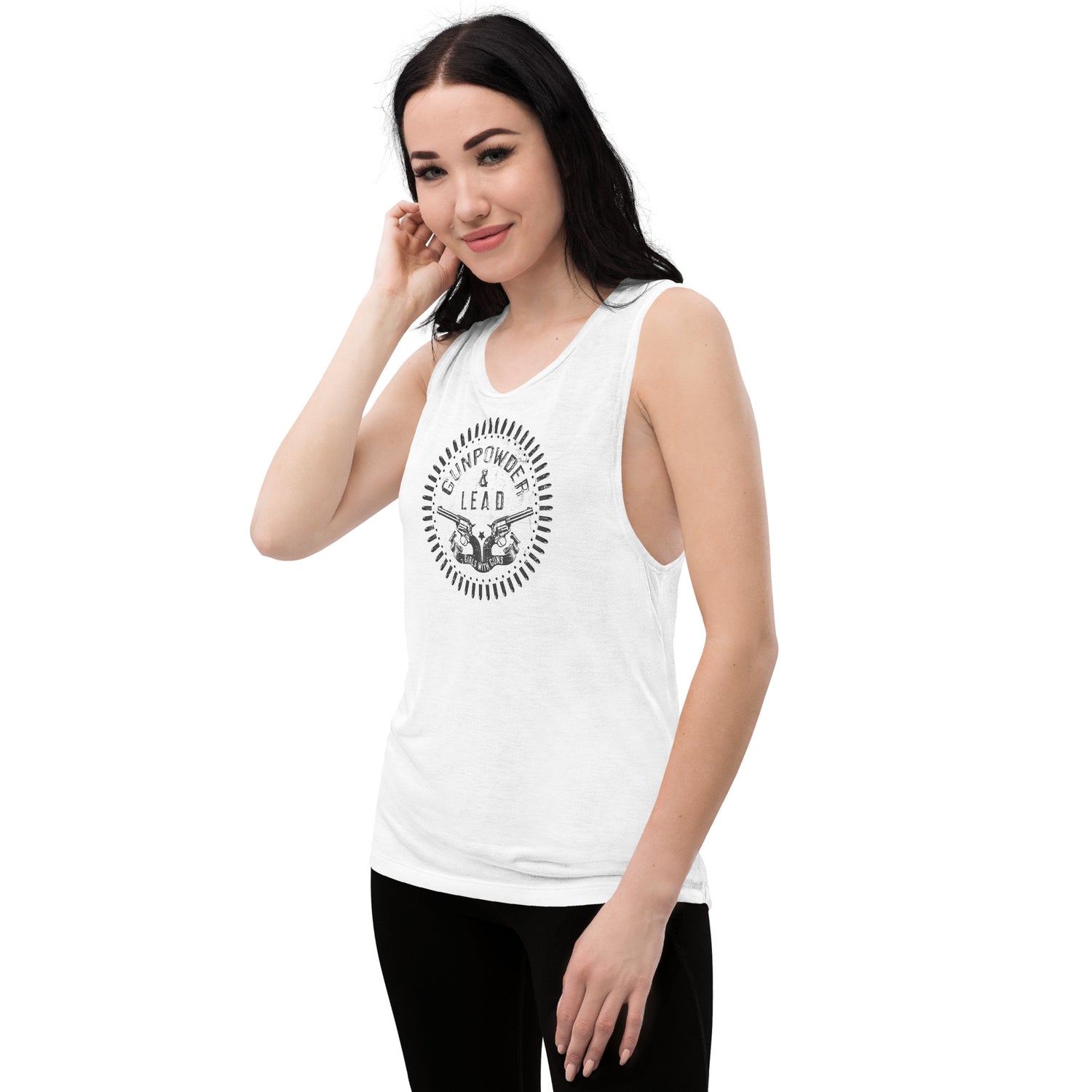 Gunpowder and Lead | Ladies’ Muscle Tank