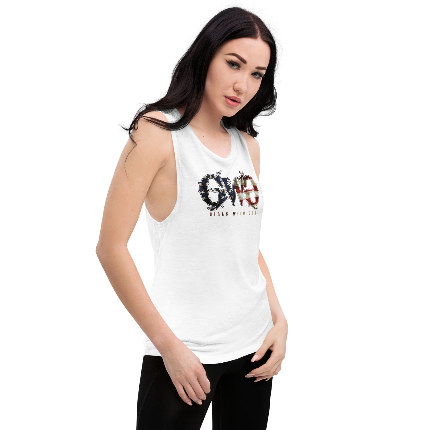 Patriotic Logo Tank | Ladies’ Relaxed Fit