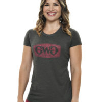 GWG Label Tee in Charcoal by Girls with Guns