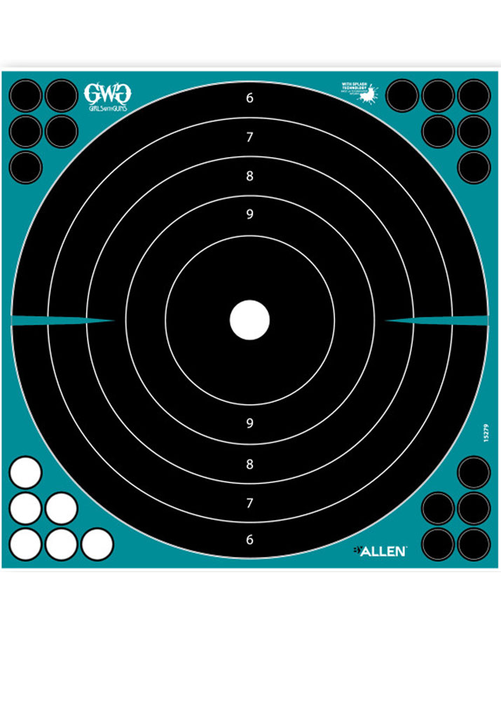 LIGHTLY USED- Block Bullseye 34x34x14  target with wheels